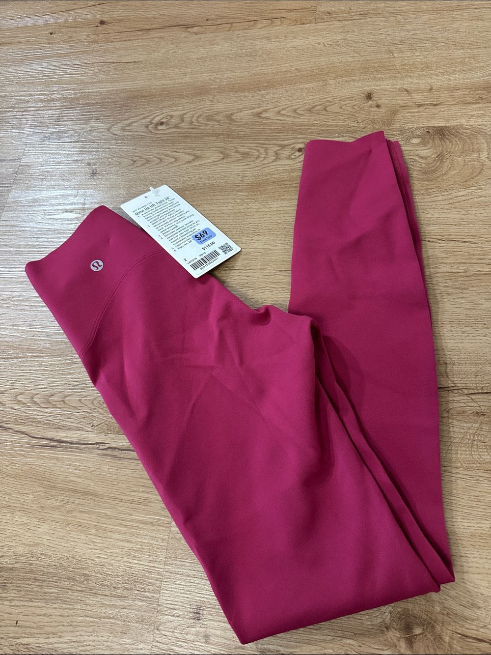 Lululemon leggings size 2